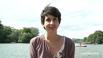 Preview 4 of Office Me Sex Hd - Ersties: Cute Amateur Babe Fingers Herself On A Boat