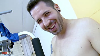 Preview 2 of Klack Mature - Skinny blonde bitch fucked on the fitness room
