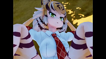 Preview 3 of A Bp - Bengaru Tora | Kemono Friends | Anime (fux)