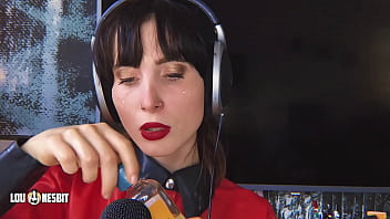 Preview 2 of Jenni Cum - Latex ASMR Lou Nesbit,  Lia Louise