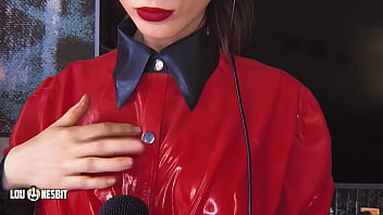 Preview 4 of Jenni Cum - Latex ASMR Lou Nesbit,  Lia Louise