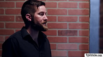 Preview 1 of Schcool Girls Cock - Handsome dude analed TS ex girlfriend