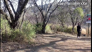 Preview 1 of Porniest Body Nude - Caught masturbating during a hike - FULL VERSION AVAILABLE