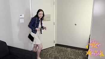 Preview 1 of Seachhq Carolina Sweet - Star Carter Gets a Creampie Fisting from Her Obnoxious Hotel Neighbor