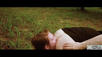 Preview 3 of Wwwxxnx Com Boy Or Boy - Wild in the woods redhead gets naked for BDSM and anal fucking