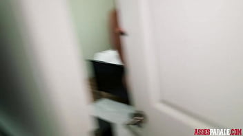 Preview 1 of Afroslave Com - Valentina Jewels Her Luscious Ass On Stepbro Cock