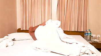 Preview 1 of Drink Girl Tied Piss Forced Xnxn - Indian Real Desi Slut Wife fucked by Another Man in Hotel