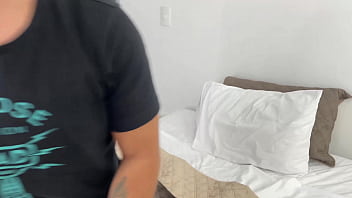 Preview 1 of Yoga Xxx Comedi Xxxx - Mi hermanastro me encontr&oacute_ en sex-dater y me lo follo para que no le cuente a nadie - Sara Blonde