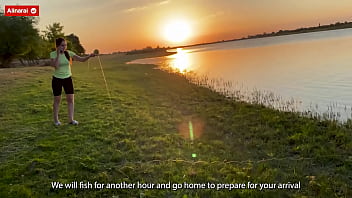 Preview 1 of Baby Showers - Stepmom teaches stepson to fish and more