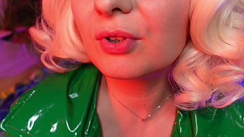 Preview 1 of Btk Timro - lipstick seduce - ASMR closeup video of pin up MILF Arya
