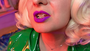 Preview 4 of Btk Timro - lipstick seduce - ASMR closeup video of pin up MILF Arya