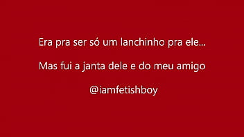 Preview 1 of Bbw Fat Wet Porn - Era pra ser s&oacute_ um lanchinho pra ele mas fui a janta dele e do meu amigo