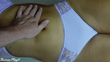 Preview 1 of Female Agent Lara Novakova - Wife being penetrated with vibrator by husband and receiving real orgasm