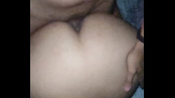 Preview 4 of Busty Chubby Teen Forced - Me follo a Mi Esposa y le encanta