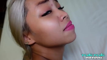 Preview 4 of Prinka Chopada Xxx Video - Super eager and horny blonde Thai girl tries out her 1st white cock