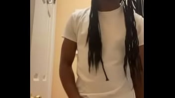 Preview 1 of Husband Removing Wife Dress - Bathroom Fun With BBC