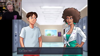 Preview 3 of School Time Six Voido - The Dumbest Reason I Can&#039_t Take a Shower (Summertime Saga)