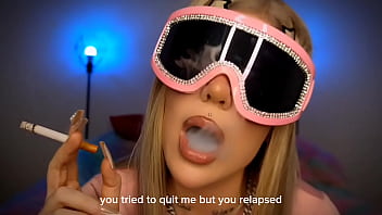 Preview 2 of Sexxxmovies - Relapsed - smoking fetish and findom JOI