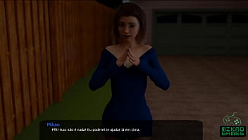 Preview 2 of Homae Madan Sex - Milfy City ep 26 Primeira vez Anal da Step Sister Sara