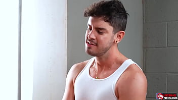 Preview 2 of Old No Fear - Declan Blake winces in pleasure and begins shooting loads