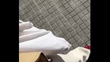 Preview 1 of 3ret Sister Porn - Por las calles de Barcelona luciendo mi nuevo y m&aacute_s deseado juguetito ️ MiOrgasmostore