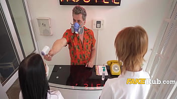 Preview 1 of Healthy Mom Son Porn Hd - Nurses Were Severely Deprived Of Dick During Lockdown