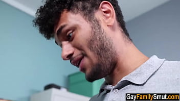 Preview 2 of Bhusy Sex - Black stepson asks doctor stepdad for sex advice