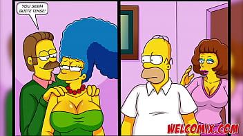 Preview 2 of Lav Tube - Betrayal at the massage parlor - The Simptoons