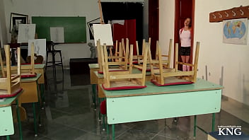 Preview 1 of Go Filim - Nasty SCHOOL BABE  jerking you off for better grade!