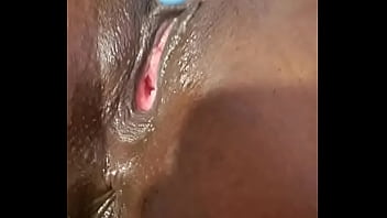 Preview 1 of Cute Giral - vibrator clit play for strong orgasm contractions @12
