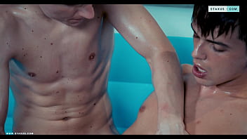 Preview 2 of Nnew Xxx Video Hd 2018 - STAXUS :: Oil Up 3: Wrestling Edition : Hot teens fight in oil and end up unleashing their passion