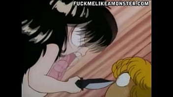 Preview 4 of Femdom Clean Up - Lesbian anime nurses strapon fucking