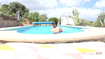 Preview 1 of 6kea Com Download - AuntJudysXXX - Your Busty Stepmom Devon catches you watching her skinny dipping (POV)