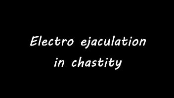 Preview 1 of Yo Shower - Electro ejaculation in chastity