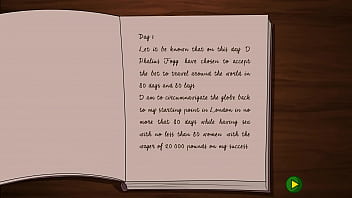 Preview 1 of Big Bom Girl Sex - Arround the World in 80 lays - Chapter: 1,  2 - 1080p 60fps - Meet and Fuck Games - Flash Games