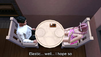 Preview 2 of Mia Foot Slave Donatella - Michael&#039_s Life #2 - I spent the evening with an animeshnik realtor (Young people with conversations)