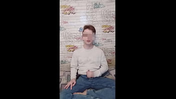 Preview 3 of Dad Utbe - Teen boy jerks off and swallows cum