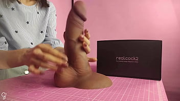 Preview 4 of Woodman Casting X Amy - Unboxing - World&#039_s Most Realistic Dildo RealCock2 from RealDoll