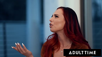 Preview 1 of Big Bubs Tube - ADULT TIME - Redhead Lesbian Kenna James Seduces Her Newly Single Straight BFF Aidra Fox