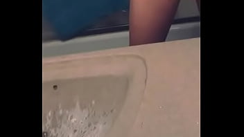 Preview 3 of Nude Fake Agent - I WAS SO HORNY SO I WENT IN THE BATHROOM TO SHOOT THIS PHAT LOAD OFF!!