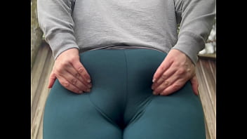 Preview 1 of Lucy Tyler Ass - Fat Butt In Yoga Pants Being Groped Outdoors