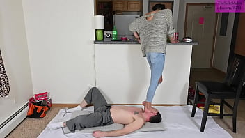 Preview 4 of Mother Fight Son Sex Video