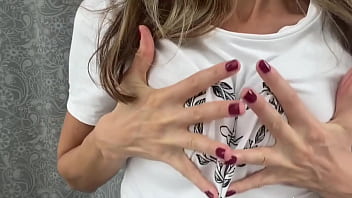 Preview 2 of Hard Sanni Sex - Solo girl,  red nails