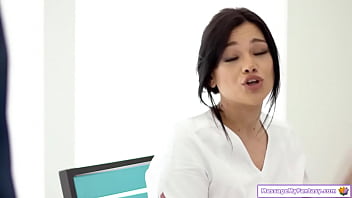Preview 1 of Anamla Sex - Busty milf masseuse deepthroating client