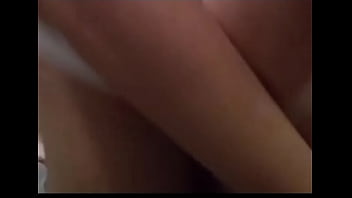 Preview 3 of Guenes Alone - White jockstrap cant keep small cock contained