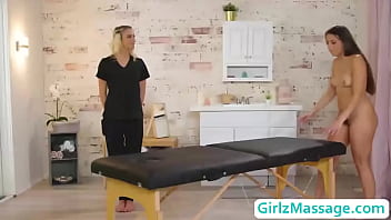 Preview 1 of Hari Sex - Gia Derza pussy licking virtual reality masseuse Kenna James