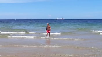 Preview 2 of Natural Boobs Voyeur - THE WILDWOOD JERSEY SHORE PORN STAR THE ITALIAN POUND MACHINE MAXXX LOADZ