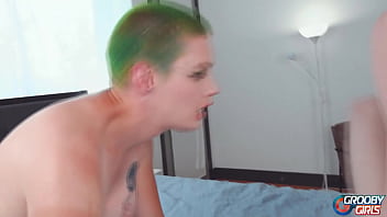 Preview 3 of Japense Sexy Video - GROOBYGIRLS: Beatrix Doll - Green is Good