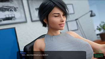 Preview 2 of Siz 18 - Milfy City ep 22 Chupando professora Celia no Banheiro