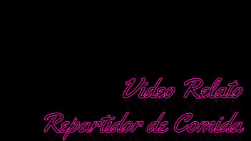 Preview 1 of Blackmail My Real Cousin - Video Relato Repartidor de Uber Eats me coge